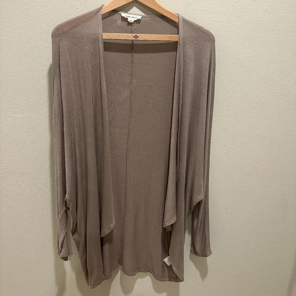 Painted Threads Long Flowy Cardigan w/3/4 Length Bat Sleeves